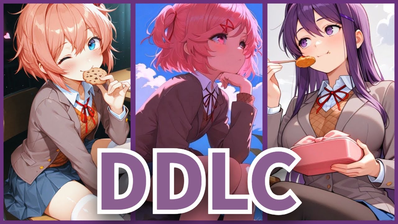 Mon ULTIME VIDÉO sur DDLC 🧁🍓☔️