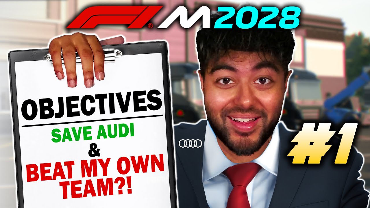 A New Season at my NEW Team Begins... F1 CREATE A TEAM CAREER