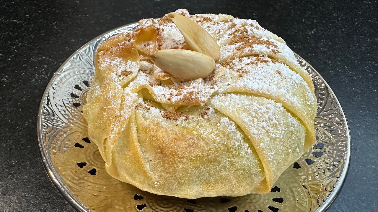 بسطيلة الدجاج و اللوز بطريقة سريعة و النتيجة ولا أروع 😋🥰