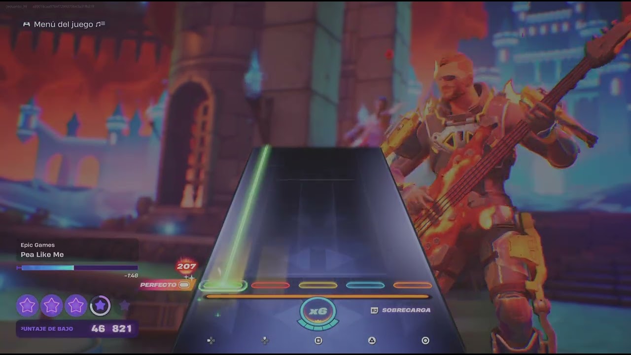 Fortnite Festival - Pea Like Me by Epic Games - on bass
