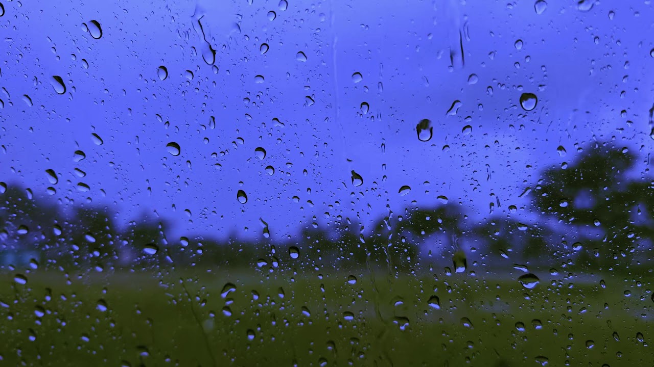 Rain Sounds & Rain On Window with for Deep Sleep 🌩️ Nonstop Relaxing Rain for Sleep & Focus