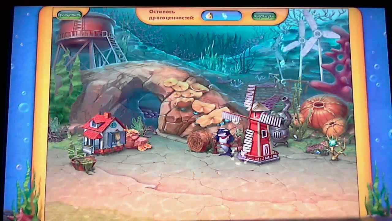 Fishdom 2 Gameplay (Rus version, rus comment) part01