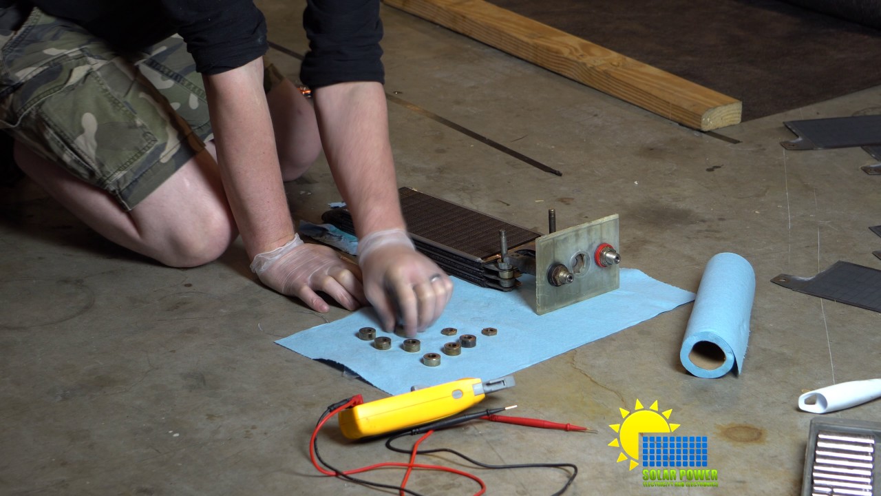 DIY Edison ED-240 full tear down and rebuild the solar power batteries