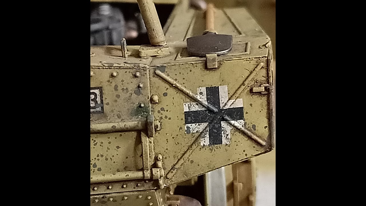 ✨ Chipping I #9 Construcción Panzerspäwagen P 204 de ICM a escala 1/35