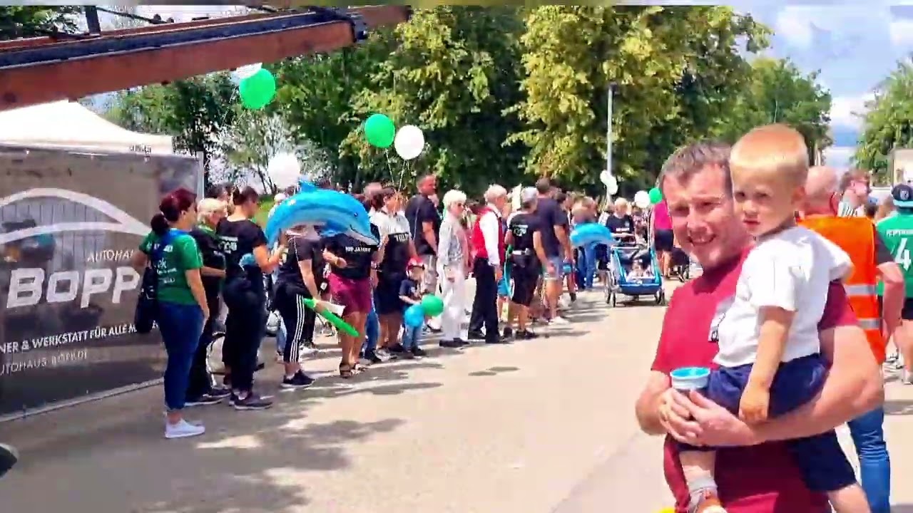 100 Jahre FC Schechingen Festumzug (Anfang des Umzugs)