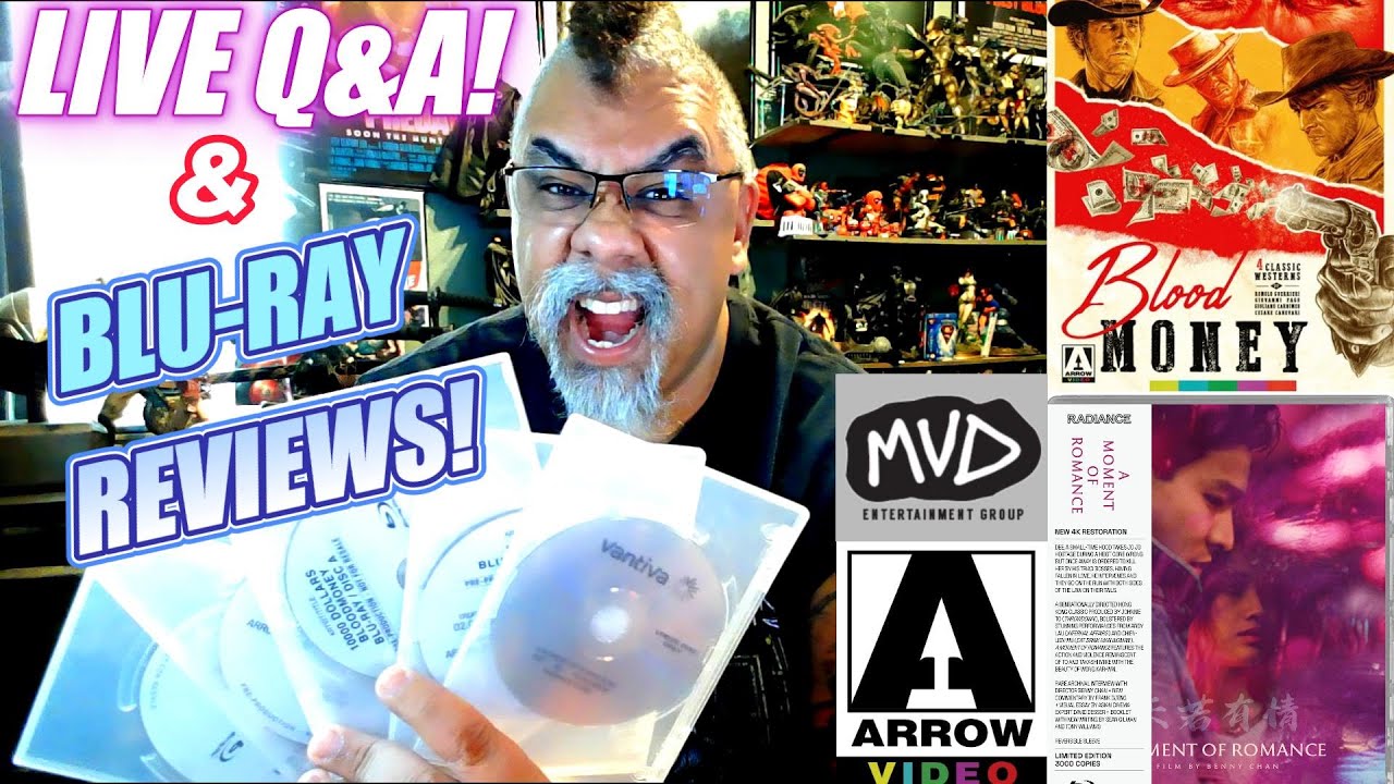 LIVE Q&A: ARROW VIDEO/RADIANCE FILMS BLU-RAY REVIEWS & MORE!