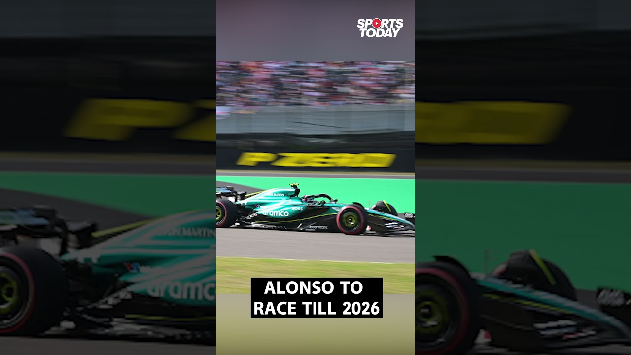 Fernando Alonso confirms F1 future, signs new Aston Martin deal | Sports Today