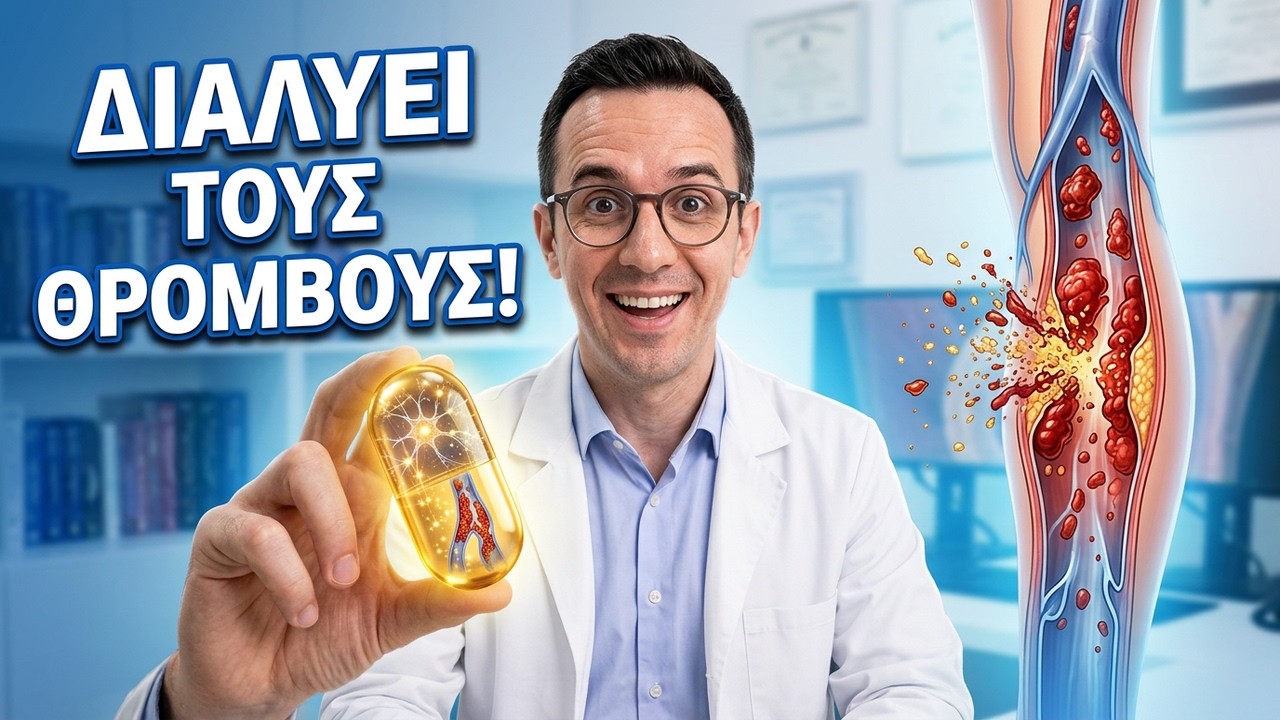 Ανακάλυψε τη ΒΙΤΑΜΙΝΗ που Διαλύει τους ΘΡΟΜΒΟΥΣ στα Πόδια σου