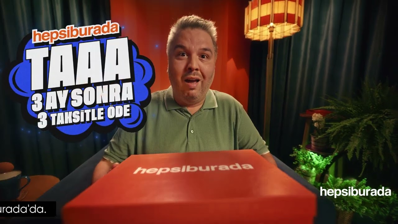 O tableti Hepsiburada'dan şimdi al, 3 ay sonra 9 taksitle öde