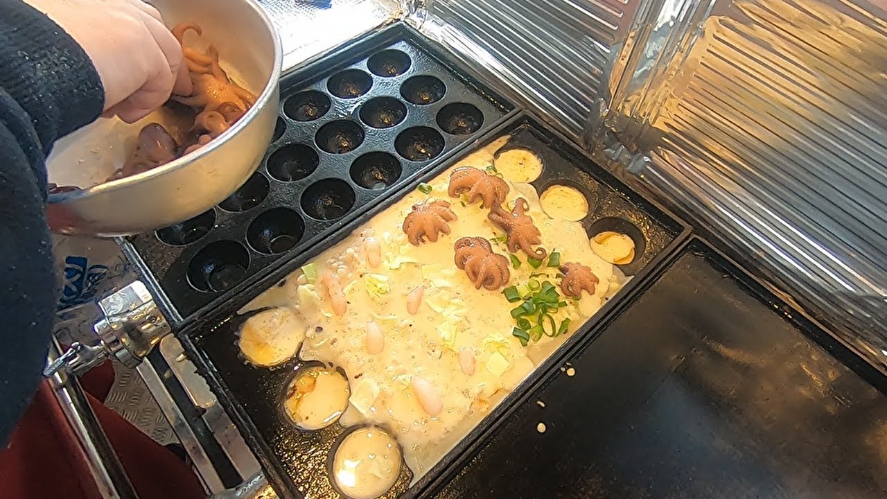 たこ1匹丸ごと！メディアで話題 のたこ焼きキッチンカーに密着「Dancing TAKO 大ちゃん」Japanese Street Food Takoyaki /일본의 거리 음식