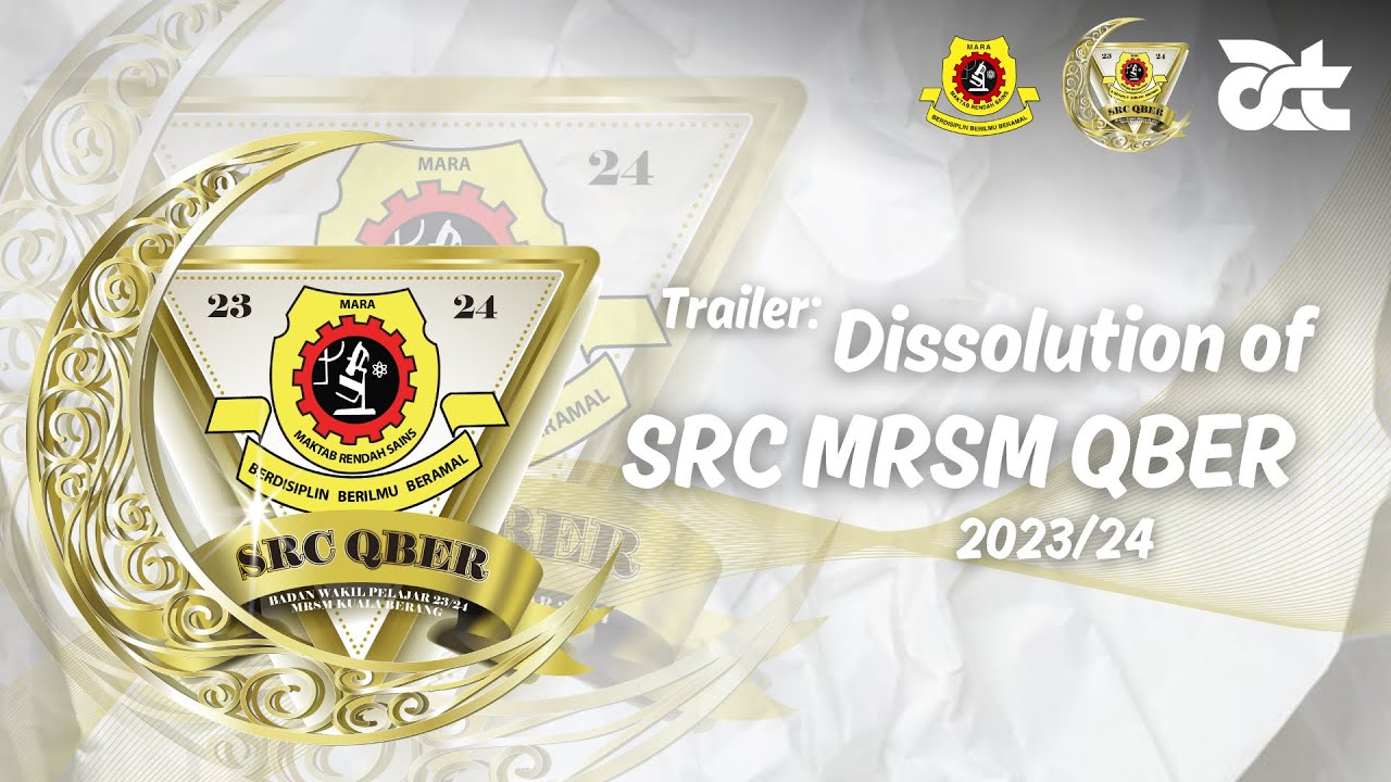 Trailer: Dissolution of the Student Representative Council of MRSM Kuala Berang 2023/24