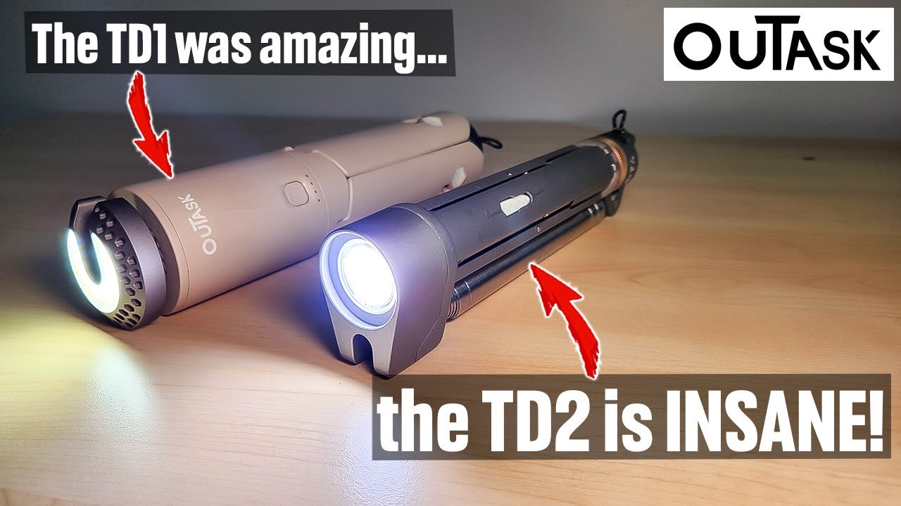 ouTask’s New TD2 Telescopic Lantern is INSANELY Versatile - First Look!!