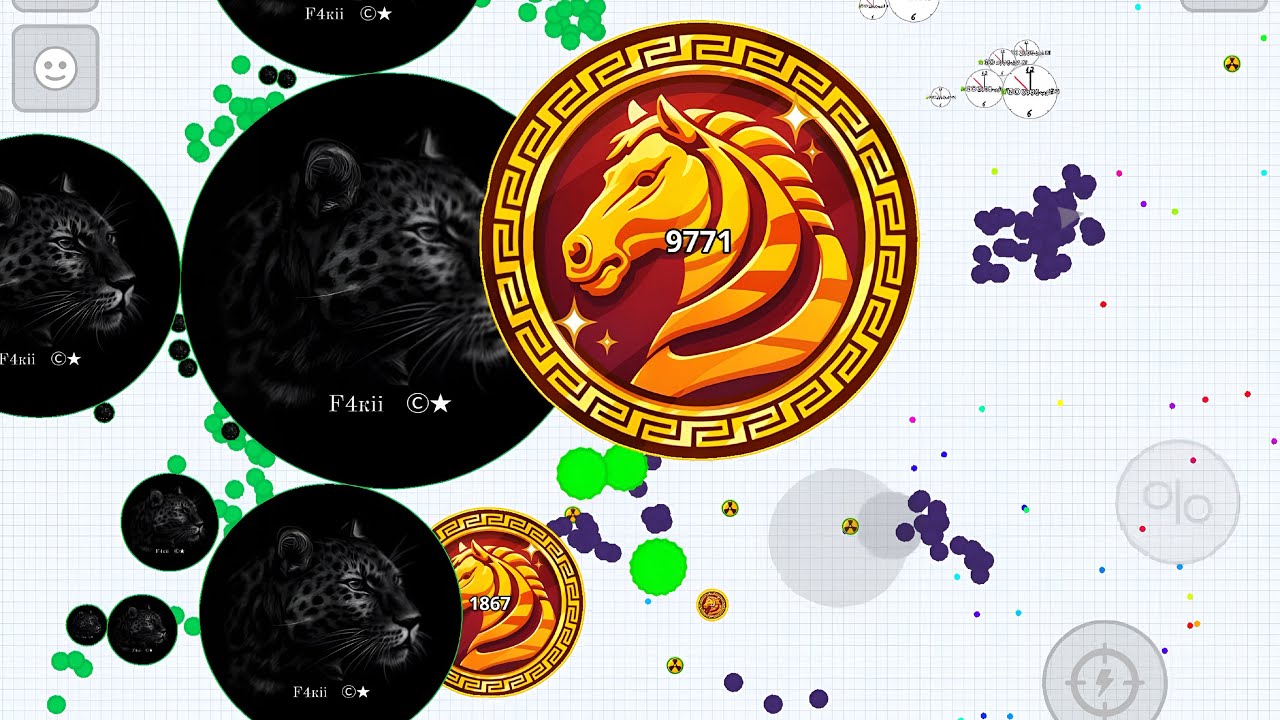 0 Luck Solo 😐 - Agar.io Mobile