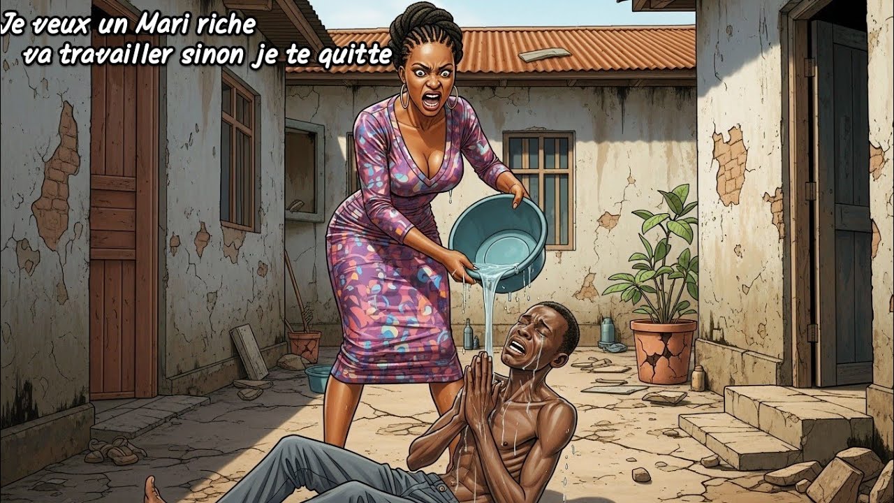 Elle M&eacute;prisait son Mari pauvre pour un homme riche et elle &eacute;pousa un d&eacute;mon #histoireafricaine 