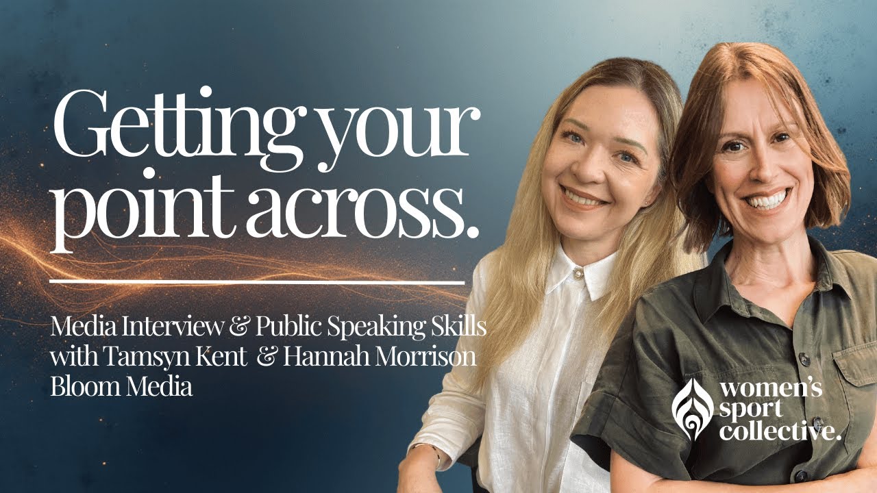 Women's Sport Collective - Getting your Point Across