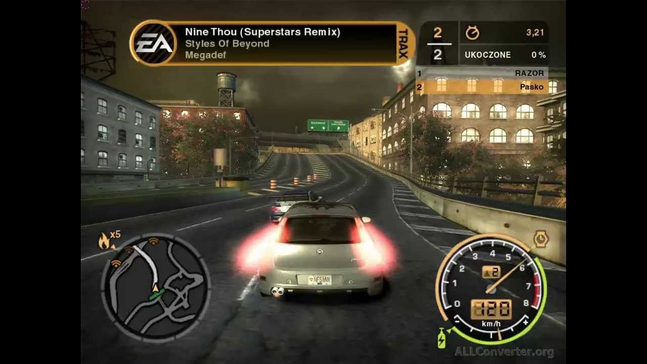 Need For Speed Most Wanted: Fiat Punto Vs  BMW M3 GTR #1 RAZOR 1/5