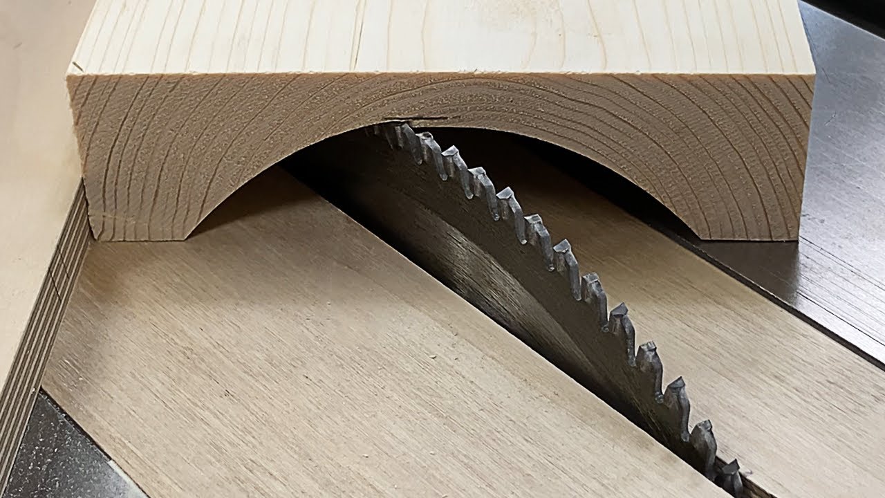 Как пользоваться настольной пилой фол / Easy Cove Cutting Jig / woodworking jig