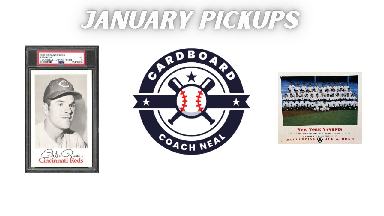 My January Pickups with a few new type set additions