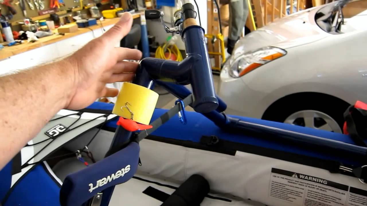 Aquaglide Chinook Two Kayak and Fishing Setup