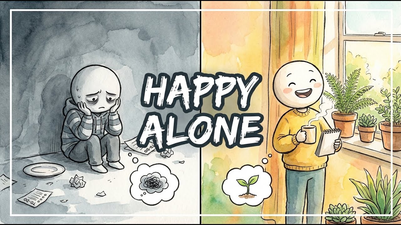 How To Be Healthy & HAPPY Alone | Transform Your SOLO Life Today