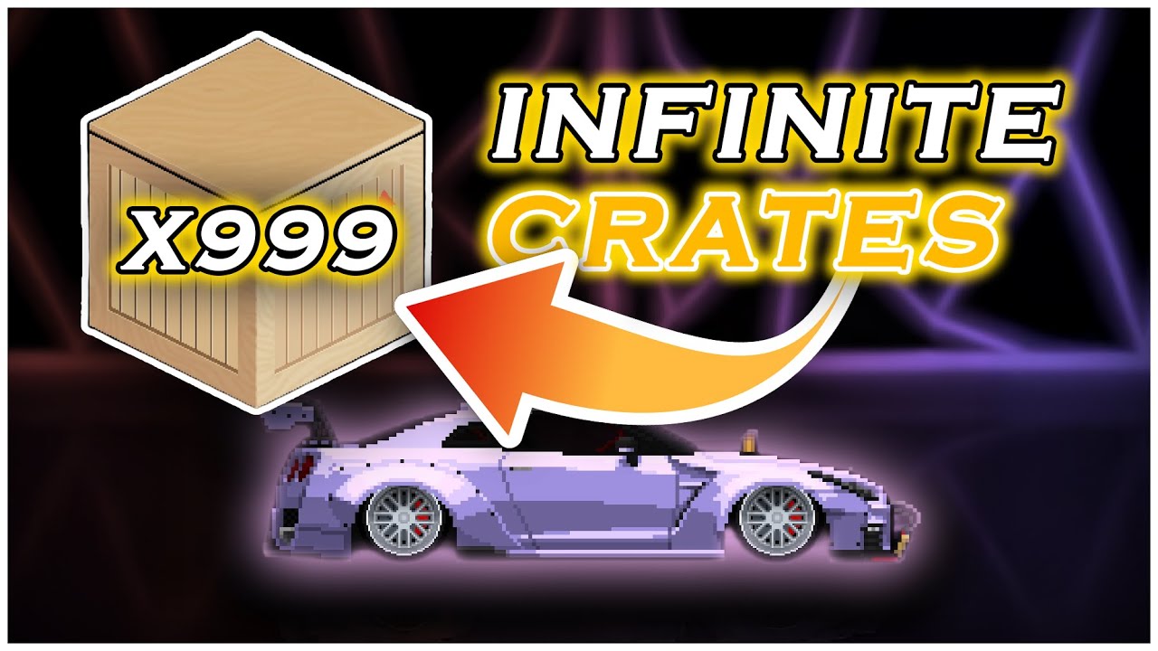Как получить БЕСКОНЕЧНЫЕ ЯЩИКИ в PIXEL CAR RACER?! - Pixel Car Racer