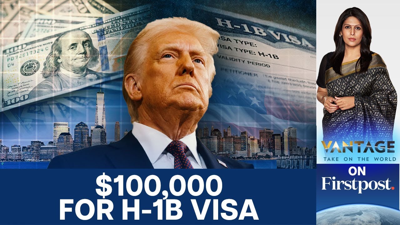 Трамп повышает плату за визу H-1B, чтобы помешать развитию Индии | Преимущества с Палки Шармой | ...