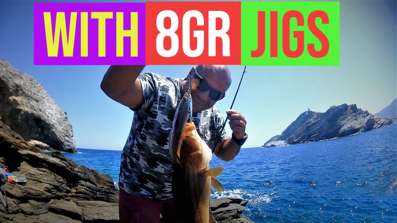 Micro Shore Jigging! Множество окуней с 8-гранными джиг-гольянами от Savage Gear!