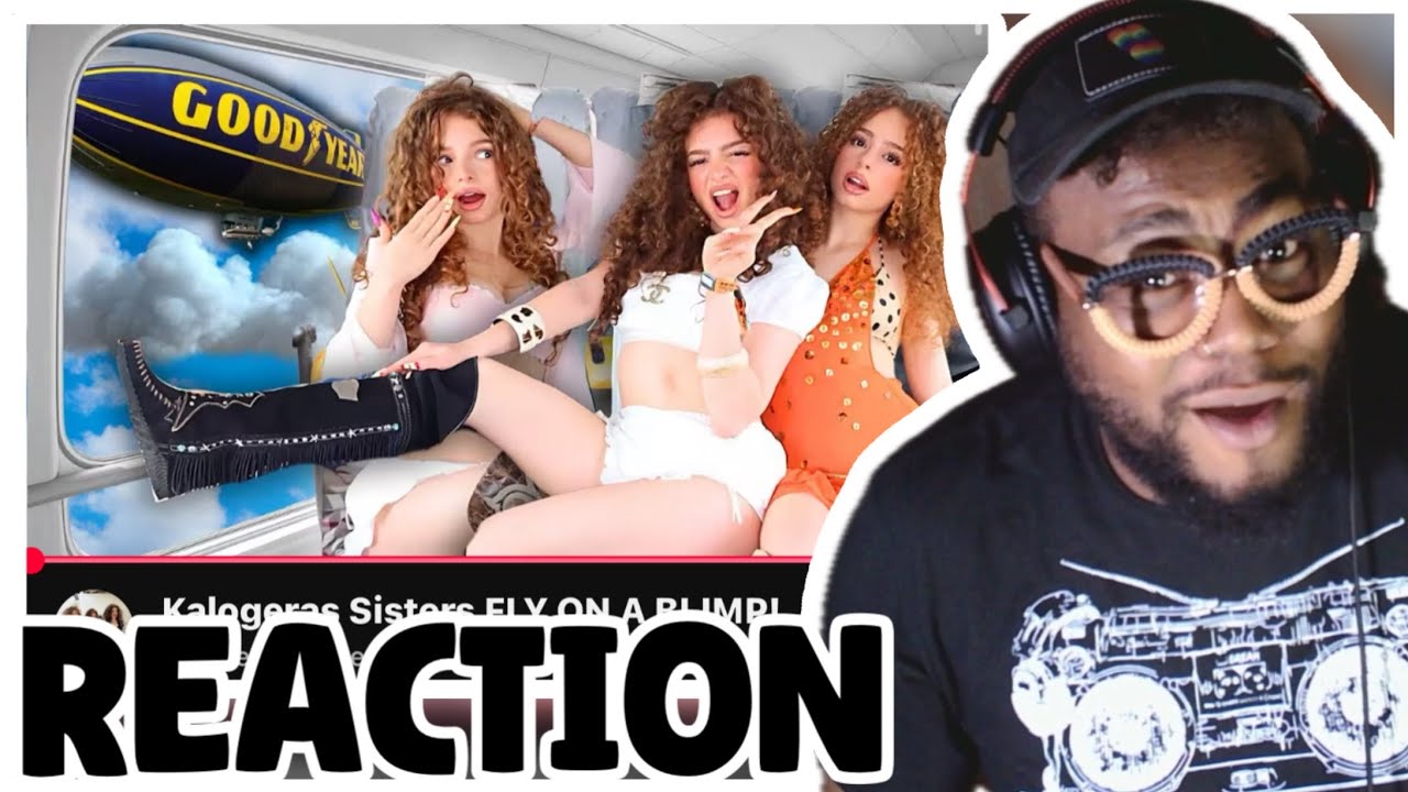 Kalogeras Sisters FLY ON A BLIMP | REACTION 