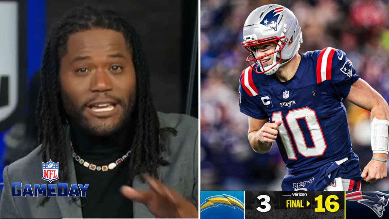 NFL GAMEDAY | "Patriots have best defense in NFL!" - Mike Rob on Drake Maye sinks Chargers 16-3