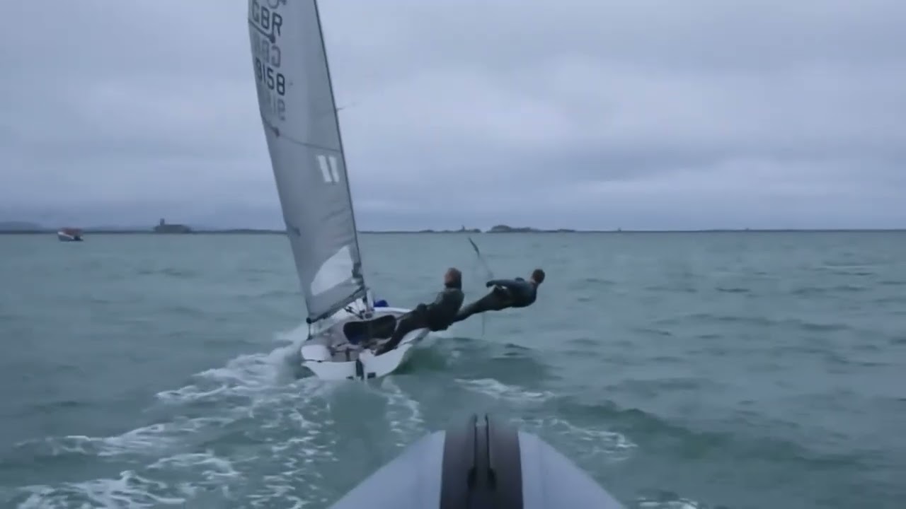 505 Sailing - Autumn Regatta 2024 Weymouth - Adam Bowers Coaching Upwind video 1