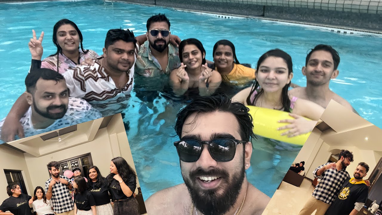 @fa2GOD  Missed his flight for @8bitBinks69  Bachelors | Pool party in Lonavla