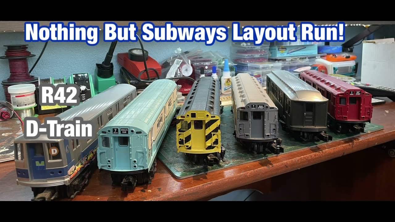 O Scale Layout - Nothing But Subways Layout Run