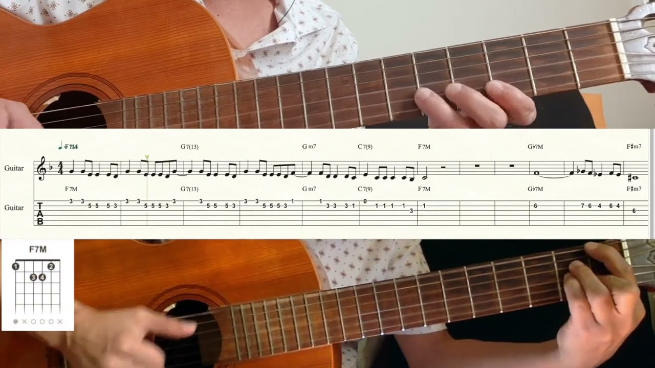 Aprenda violão popular - Garota de ipanema (Tom Jobim/Vinícius de Moraes)