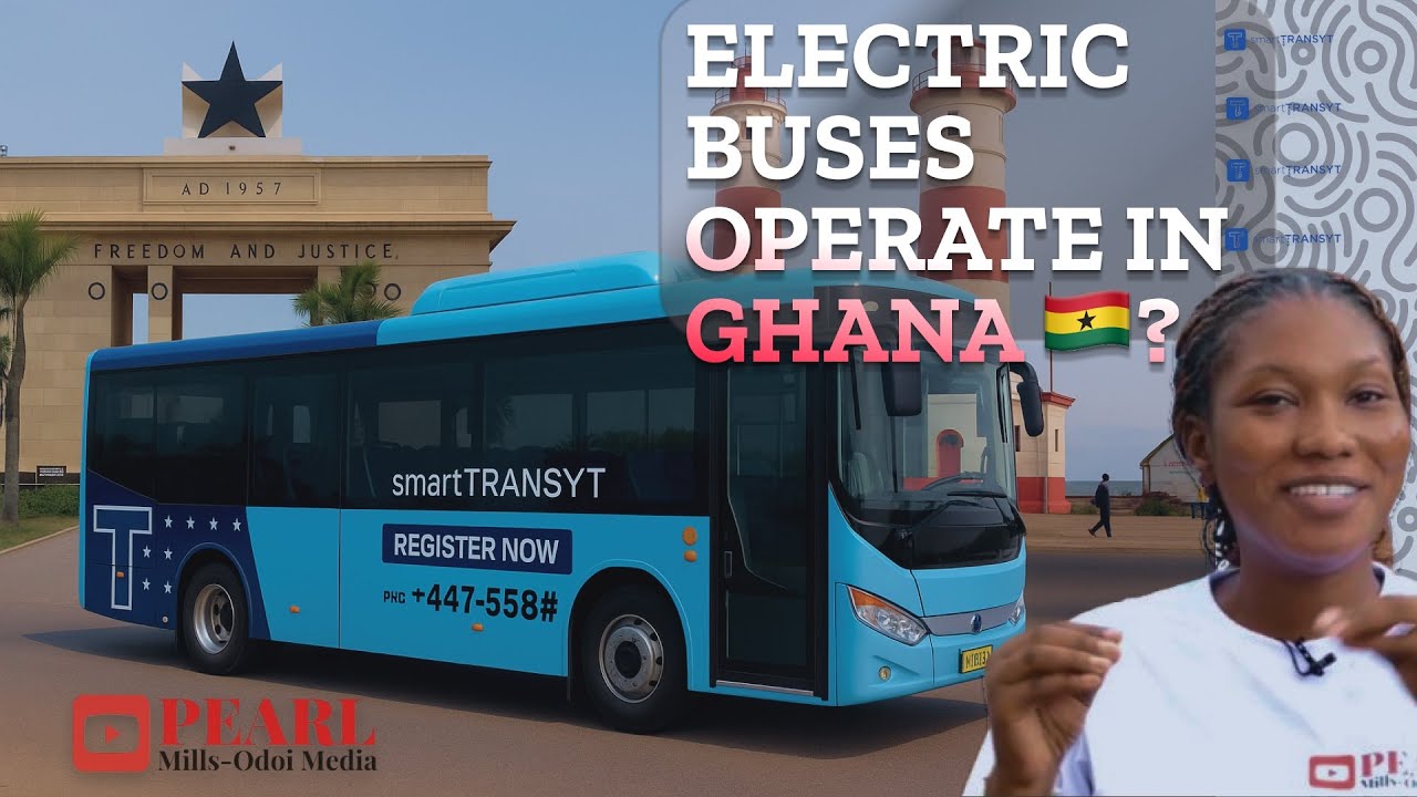 DID YOU KNOW ELECTRIC BUSES OPERATE IN GHANA 🇬🇭?