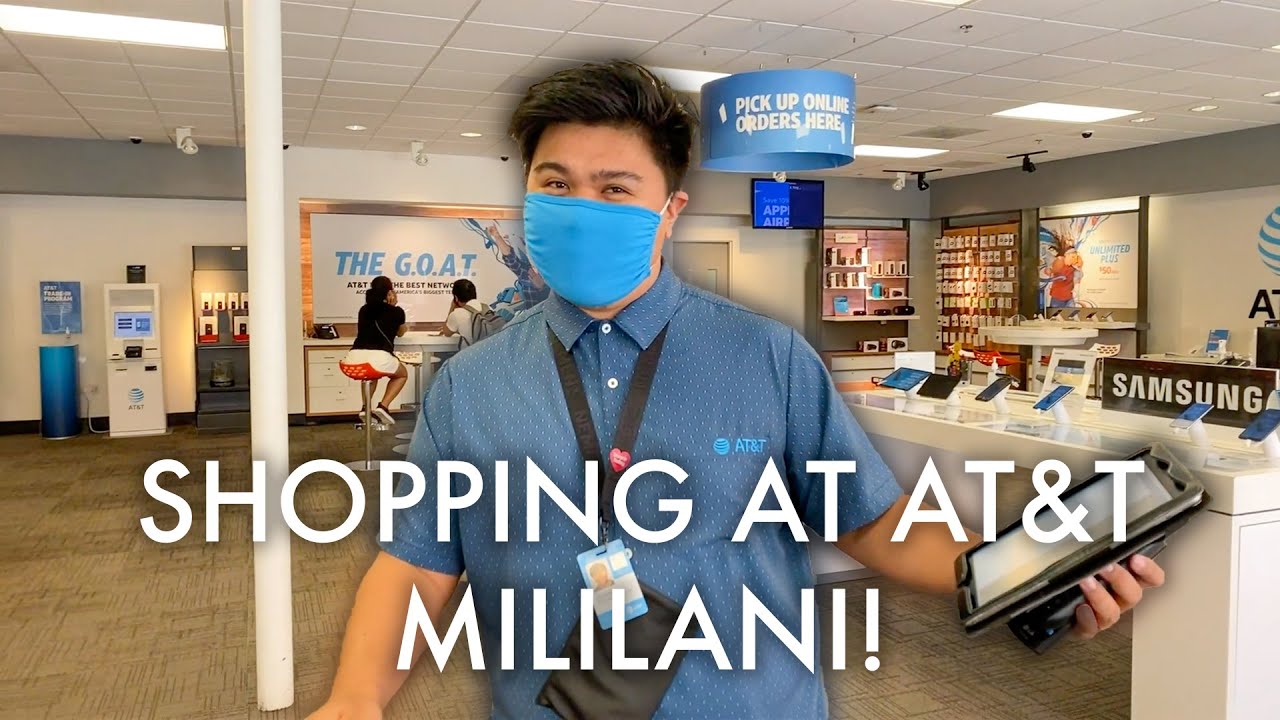 Shopping for a new phone at ATT Mililani!