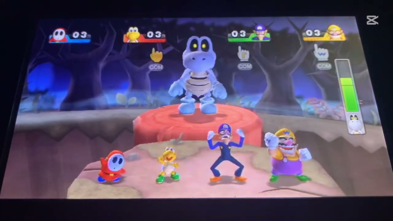Mario Party 9 (Boss Battle Minigames) Deck Dry Bones (Master COM)