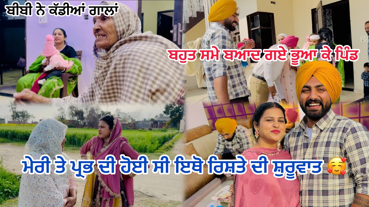 ਬਹੁਤ ਸਮੇ ਬਆਦ ਗਏ ਭੂਆ ਕੇ ਪਿੰਡ 🥳 @Ramangill01  #viral #punjabi #trending #rg786