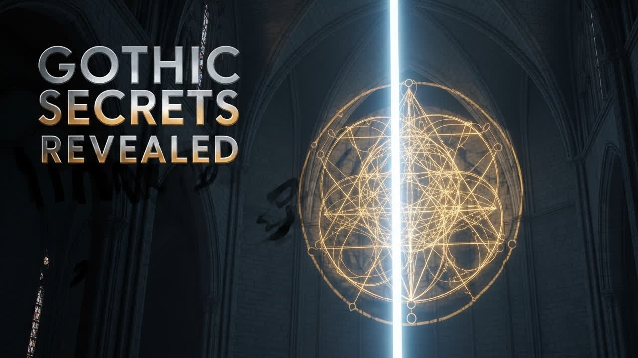 The GEOMETRY That Made Gothic Cathedrals Appear Weightless