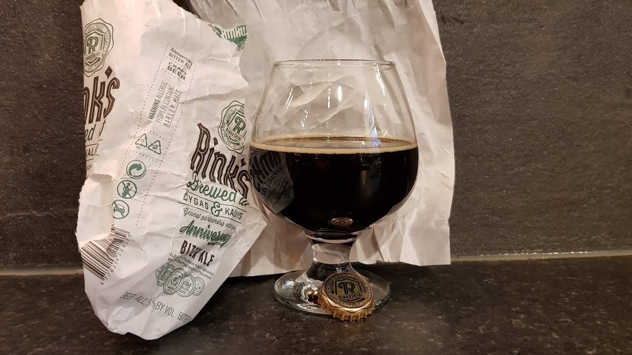 Rinku&scaron;kiai Rink&rsquo;s Anniversary Black Ale | Lithuanian Craft Beer Review