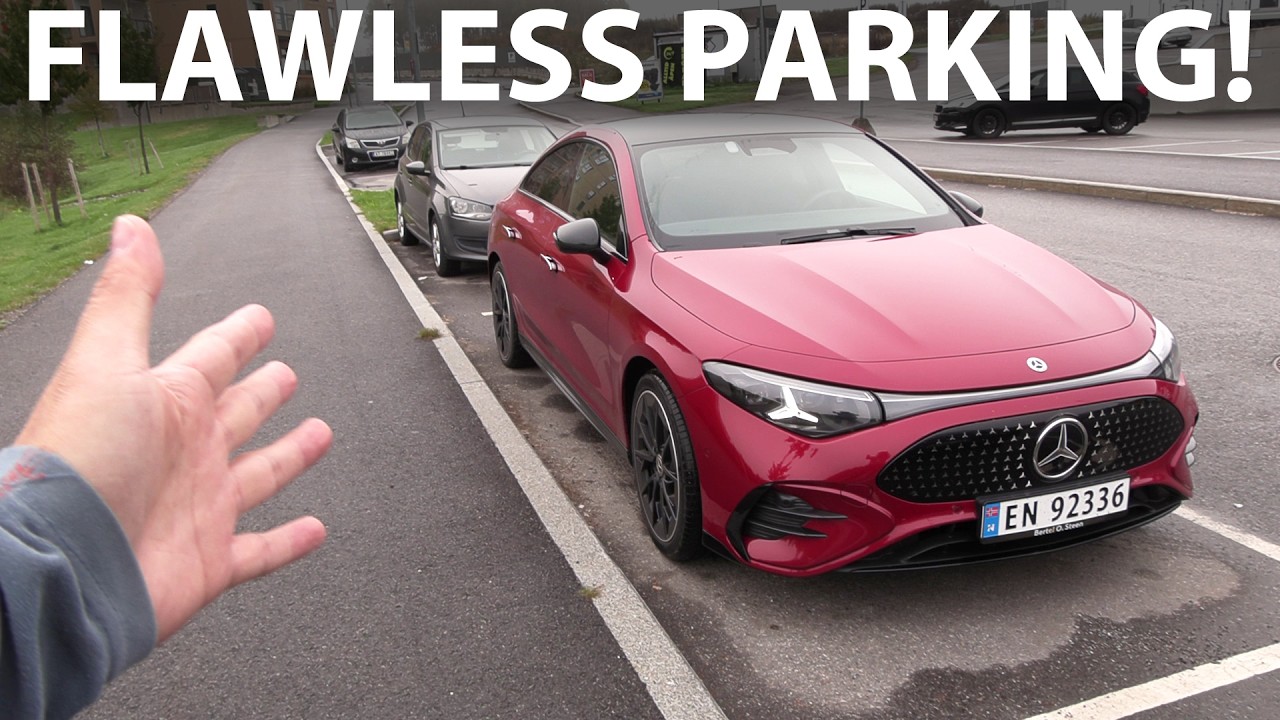 У Mercedes CLA лучшая автопарковка!