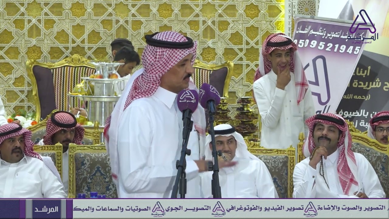 موال رباعي / منيف المنقره و طلال الشمري و احمد مجول و عايد العنزي ( ١٣ / ١٢ / ١٤٤٥ هـ ) حفلة حائل