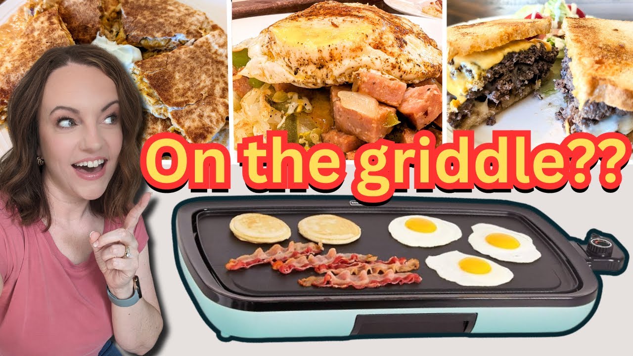 3 Simple GRIDDLE meals you MUST make! Winner Dinners 196
