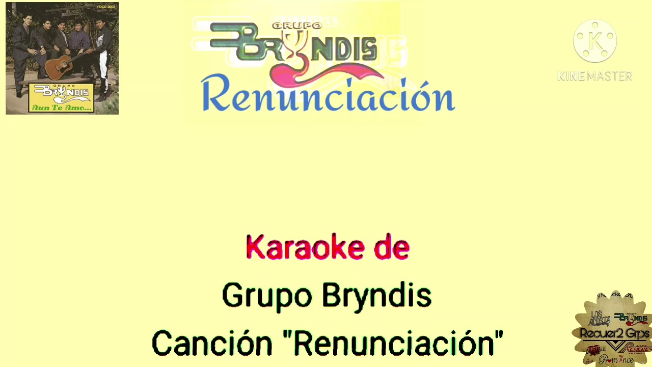 Grupo Bryndis!! Renunciación