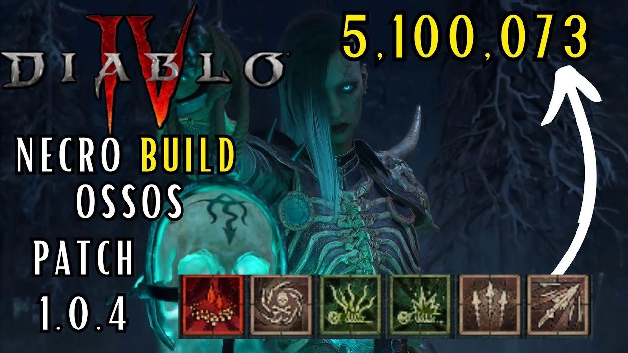 GUIA RÁPIDO Diablo 4 - ULTIMATE Endgame Necromancer Build - BUILD OSSOS