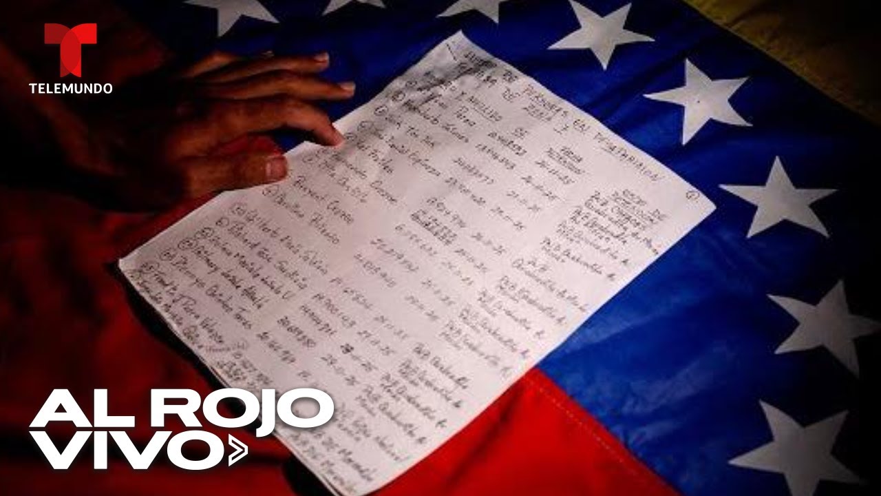 Venezolanos exigen la liberación de los presos políticos | Al Rojo Vivo | Telemundo