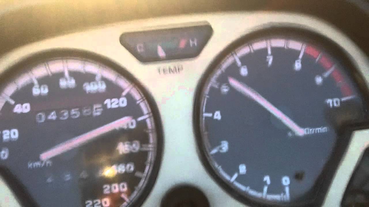 yamaha xtz 750, acceleration  0 - 210 km/h