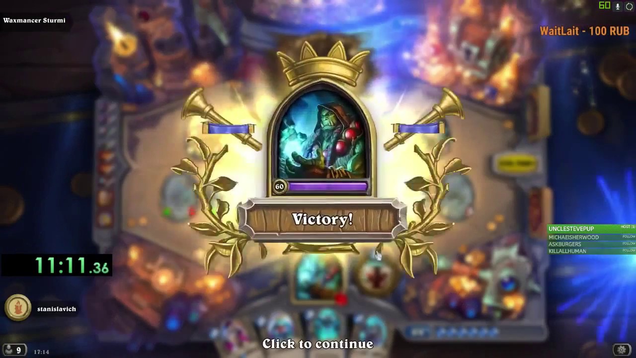 [old WR] 19:44.95 Hearthstone kobolds and catacombs by Kykystas