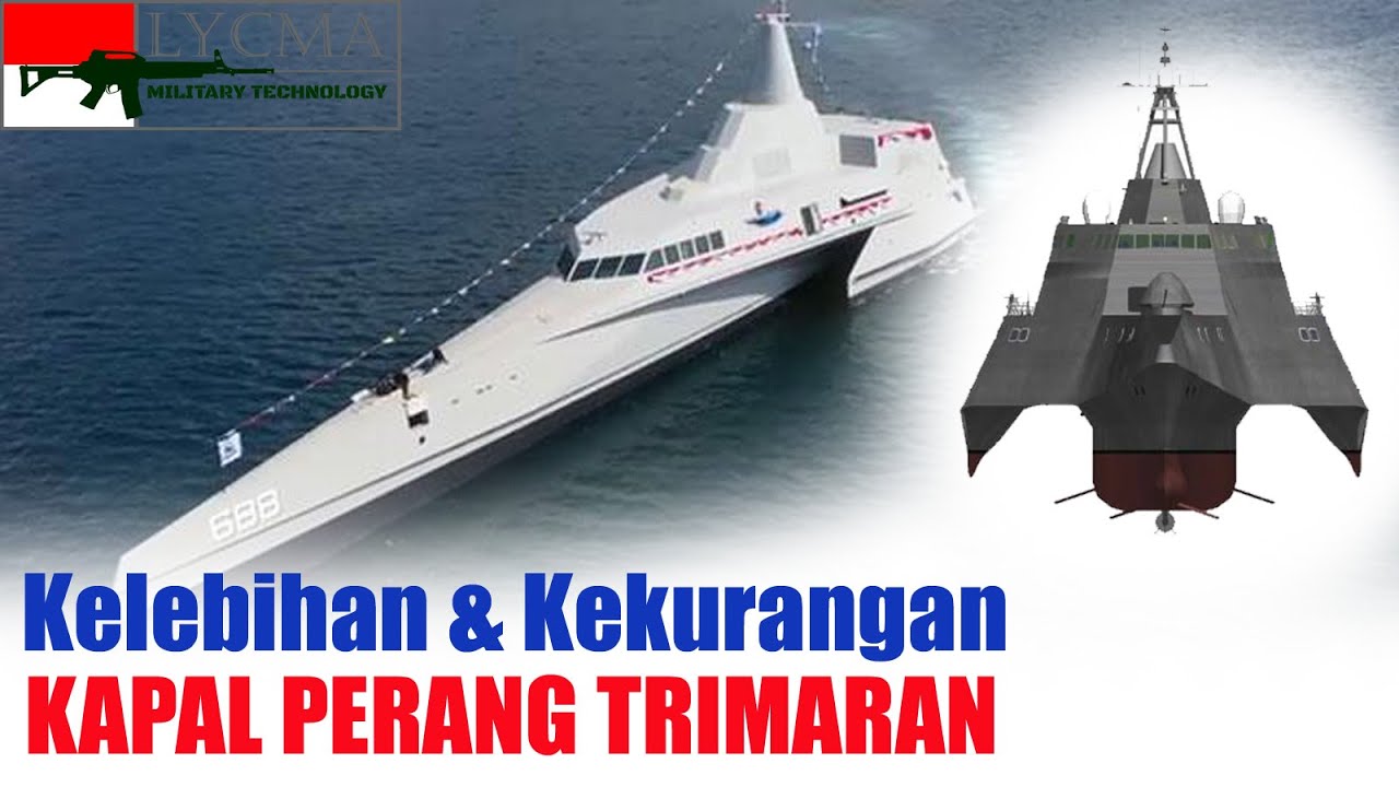 Kelebihan & Kekurangan Kapal Trimaran Seperti KRI Golok 688