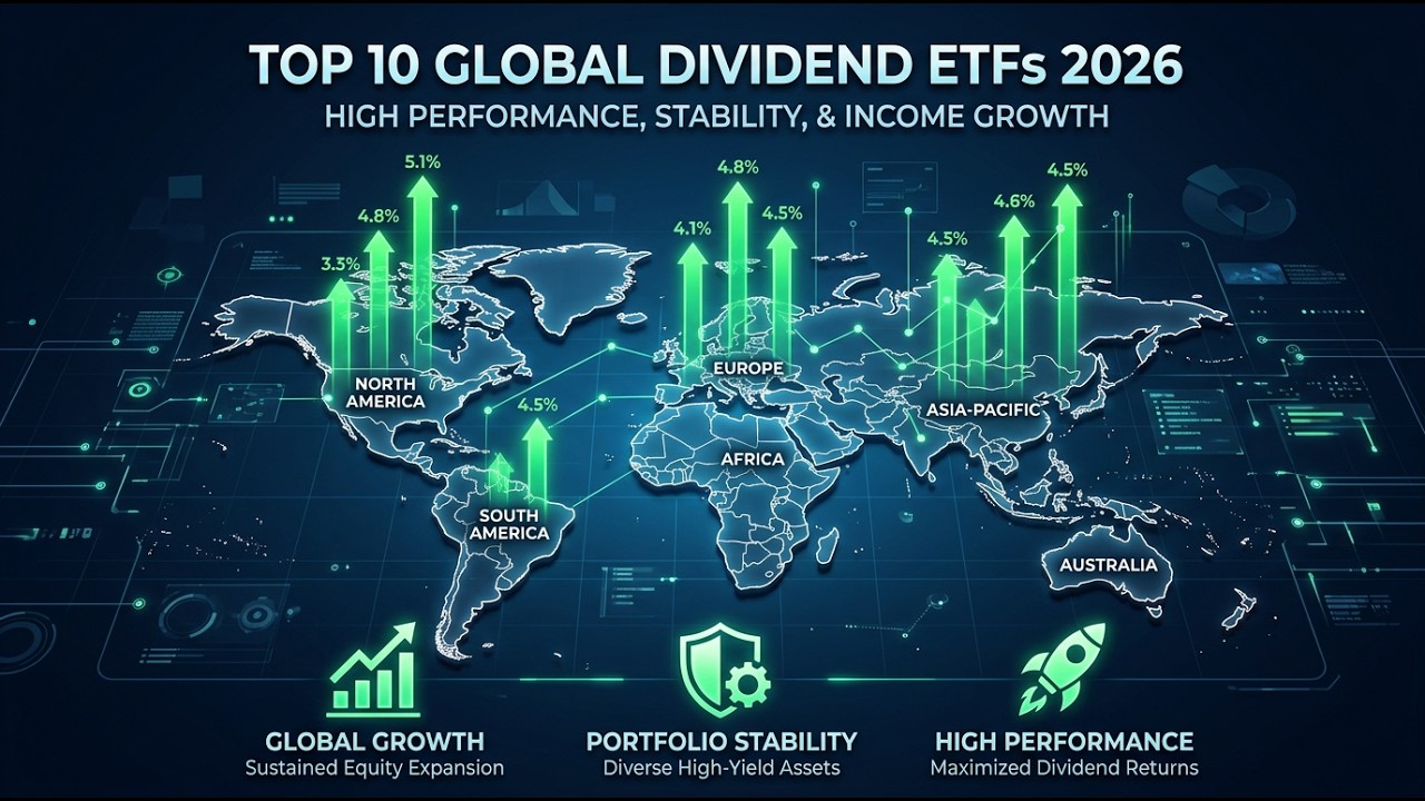 Top 10 Global Dividend ETFs to Watch in 2026: Performance, Costs & Strategies