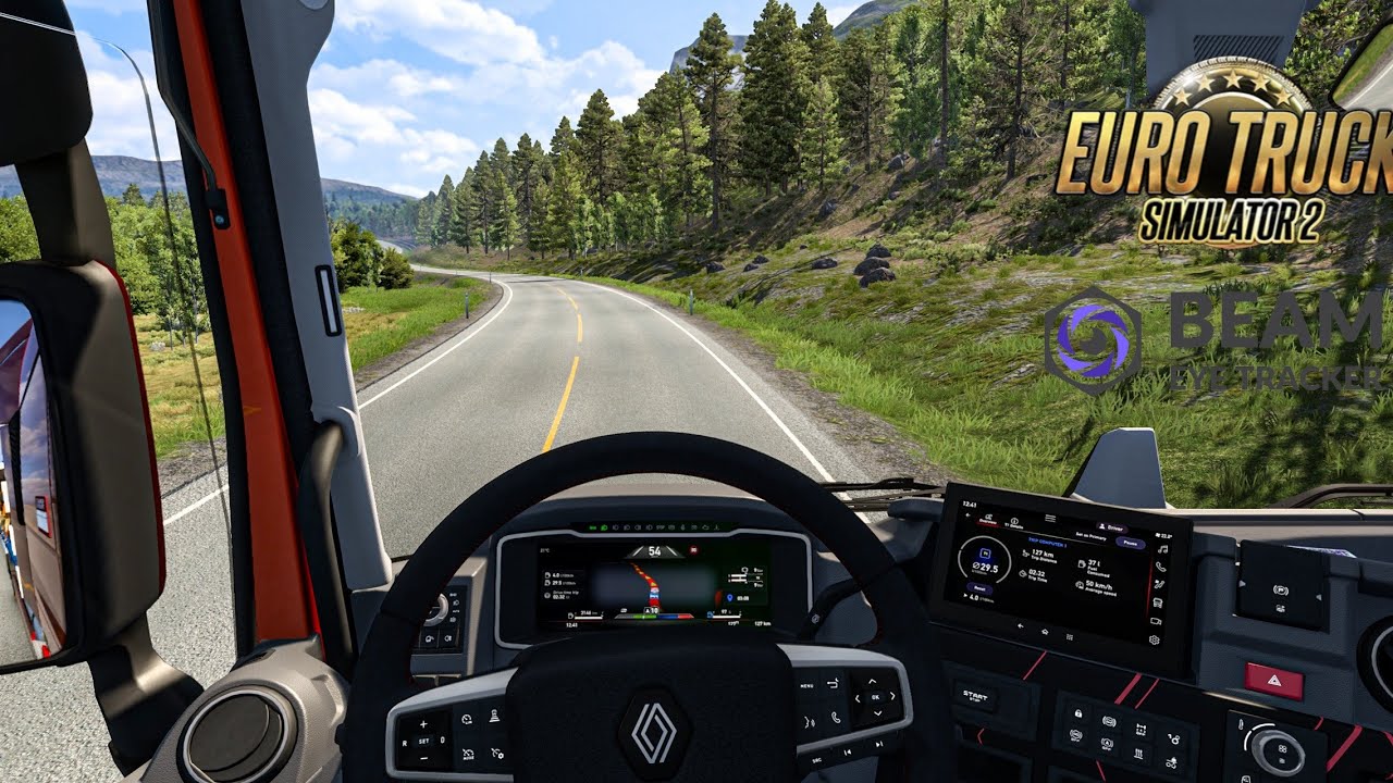 1.58 UPDATE | New Renault T | Euro Truck Simulator - Nordic Horizons - Logitech G29 - Gameplay